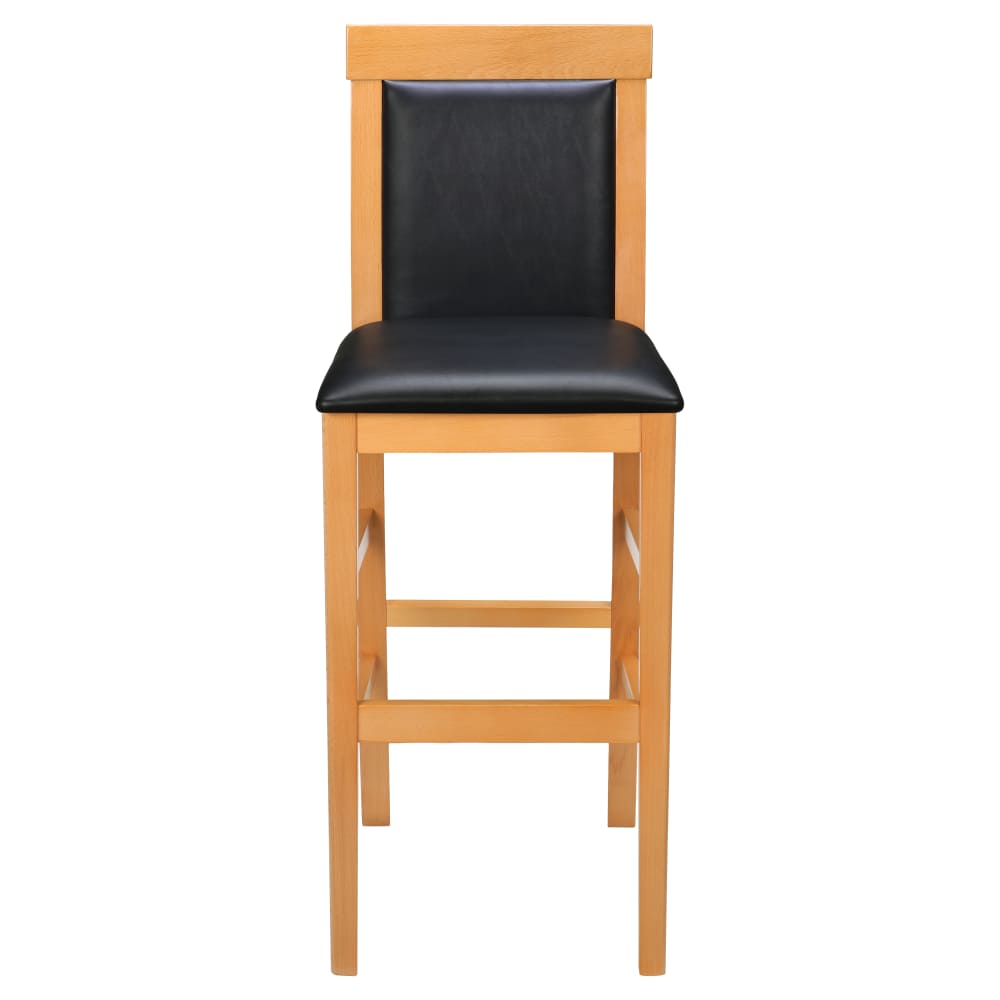 Irving upholstered wood | Bar stool