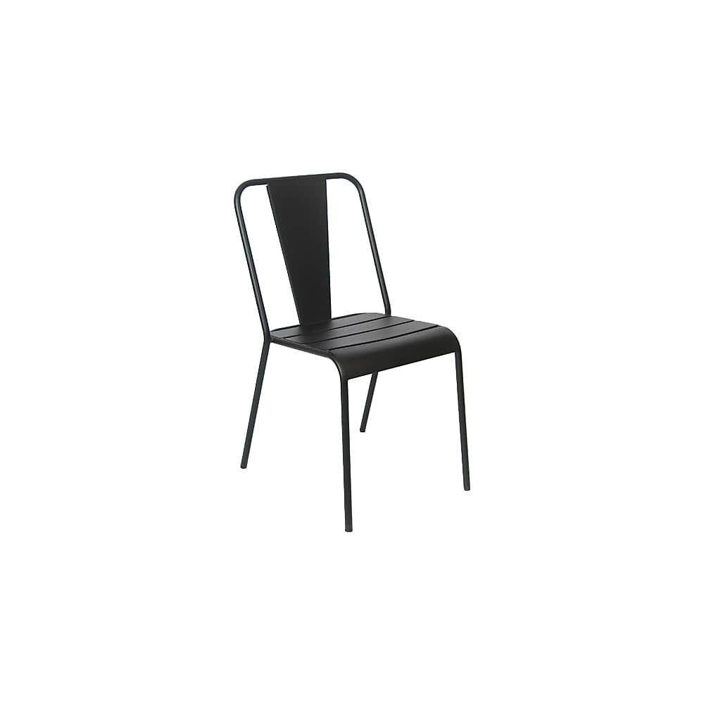 Black Iron Outdoor Chair