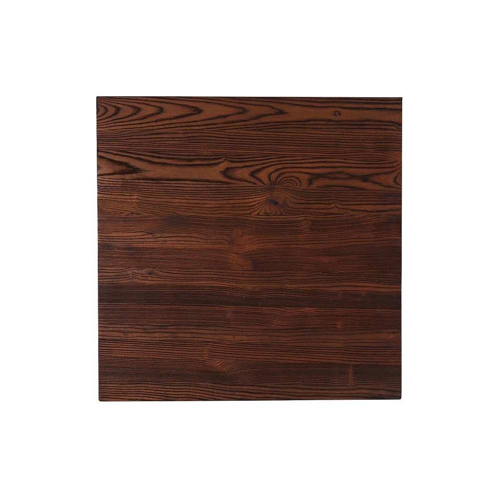 Industrial series bar-height wood surface with metal frame | Bar table